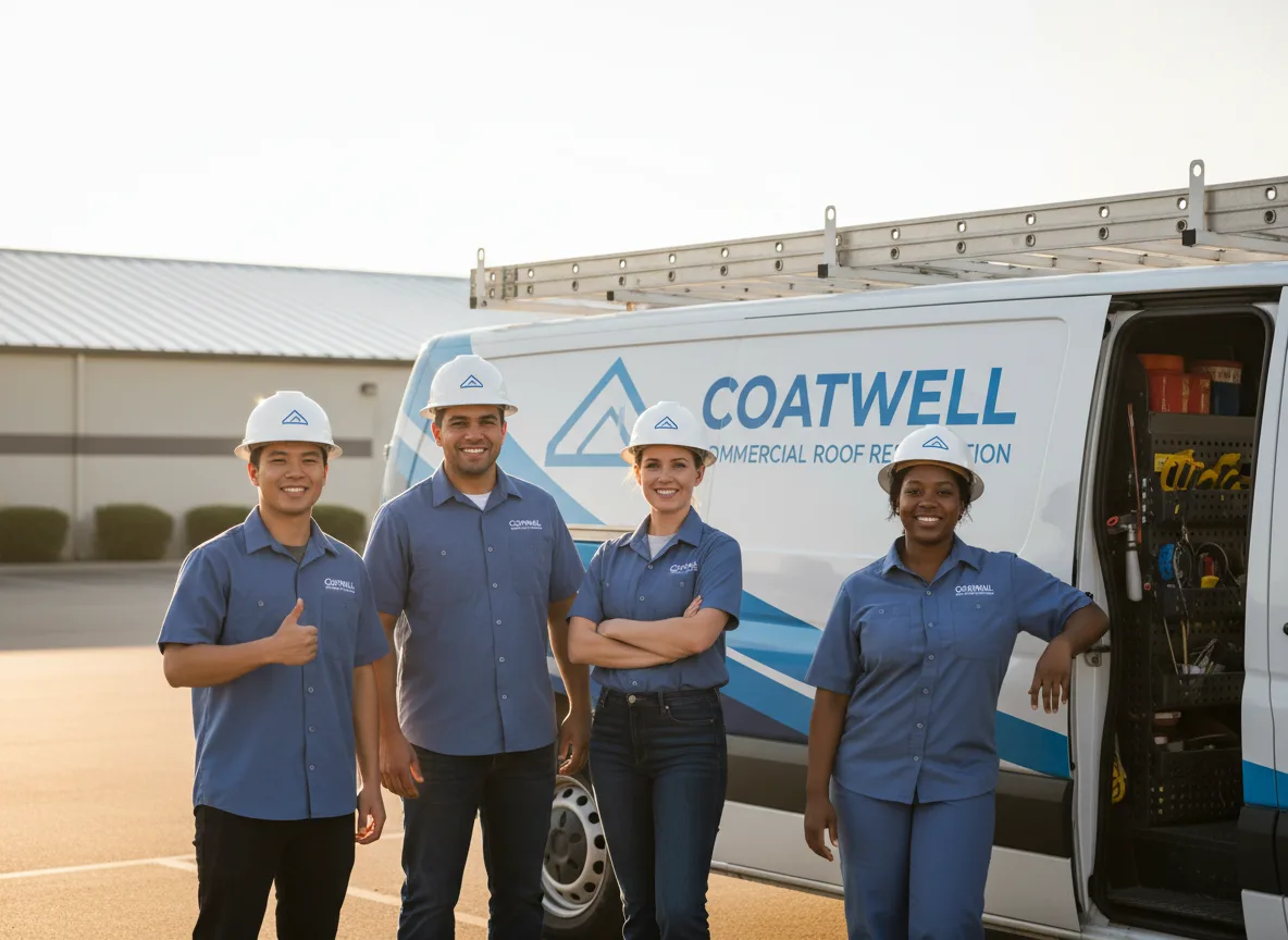 Commercial roof coating company in Fountain Green, UT
